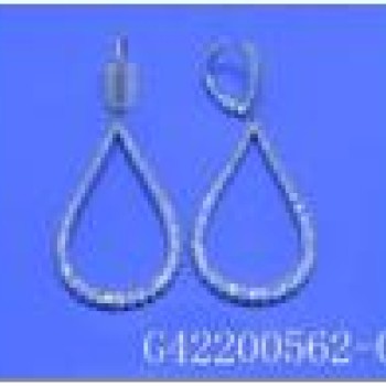 Auskari ar rodija pārklājumu