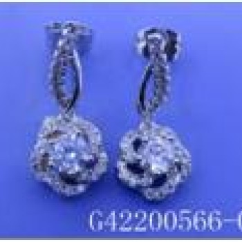 Auskari ar rodija pārklājumu