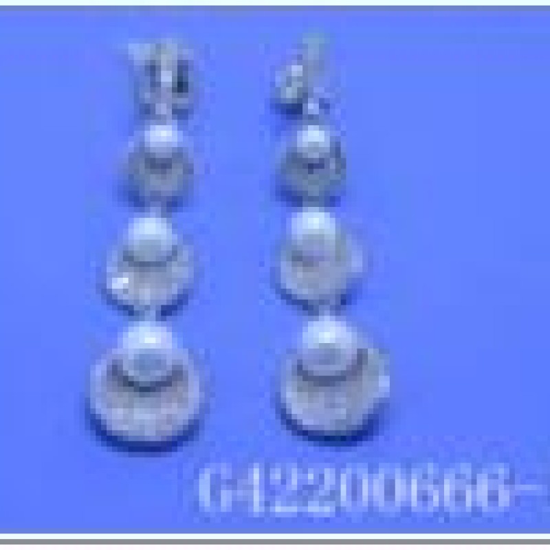 Auskari ar rodija pārklājumu