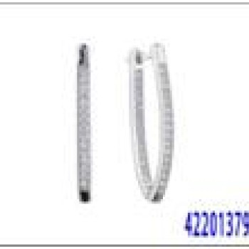 Auskari ar rodija pārklājumu