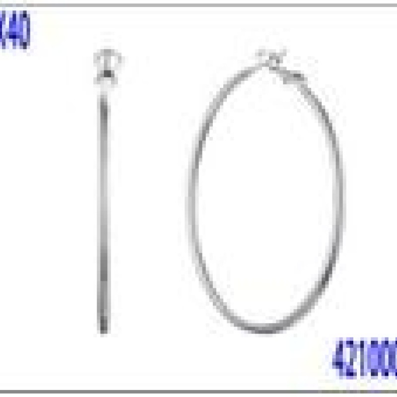 Auskari ar rodija pārklājumu