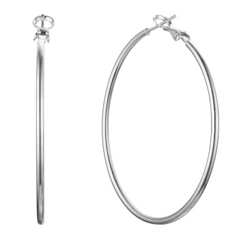 Auskari ar rodija pārklājumu