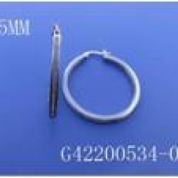 Auskari ar rodija pārklājumu