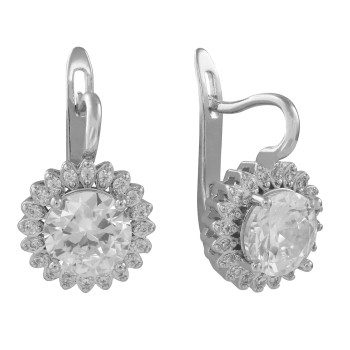 Auskari ar rodija pārklājumu