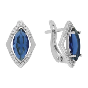 Auskari ar rodija pārklājumu