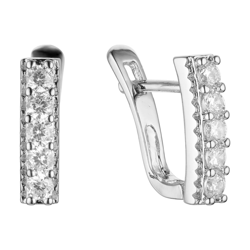 Auskari ar rodija pārklājumu