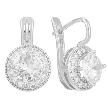 Auskari ar rodija pārklājumu