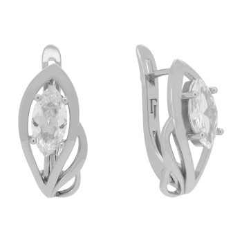 Auskari ar rodija pārklājumu