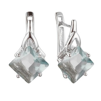 Auskari ar rodija pārklājumu