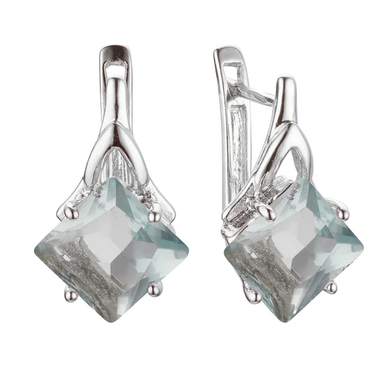 Auskari ar rodija pārklājumu