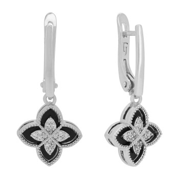 Auskari ar rodija pārklājumu