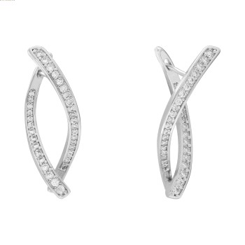 Auskari ar rodija pārklājumu