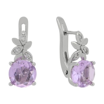 Auskari ar rodija pārklājumu