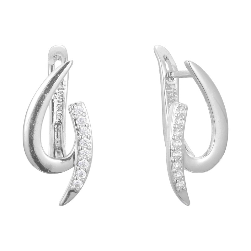 Auskari ar rodija pārklājumu