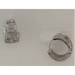 Auskari ar rodija pārklājumu