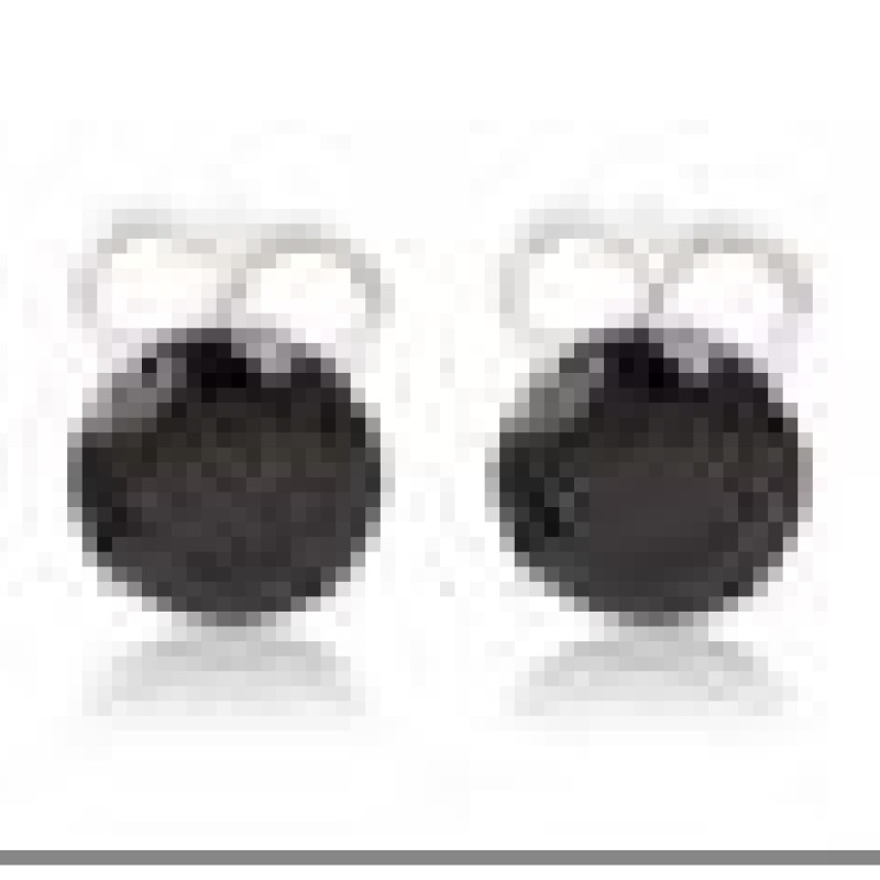 Auskari ar rodija pārklājumu