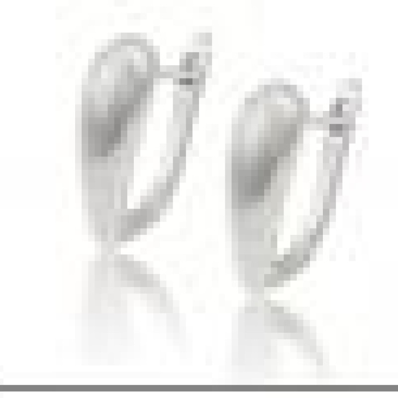 Auskari ar rodija pārklājumu