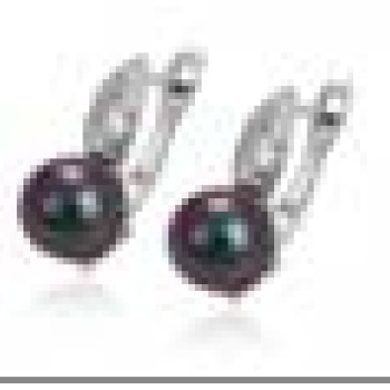 Auskari ar rodija pārklājumu