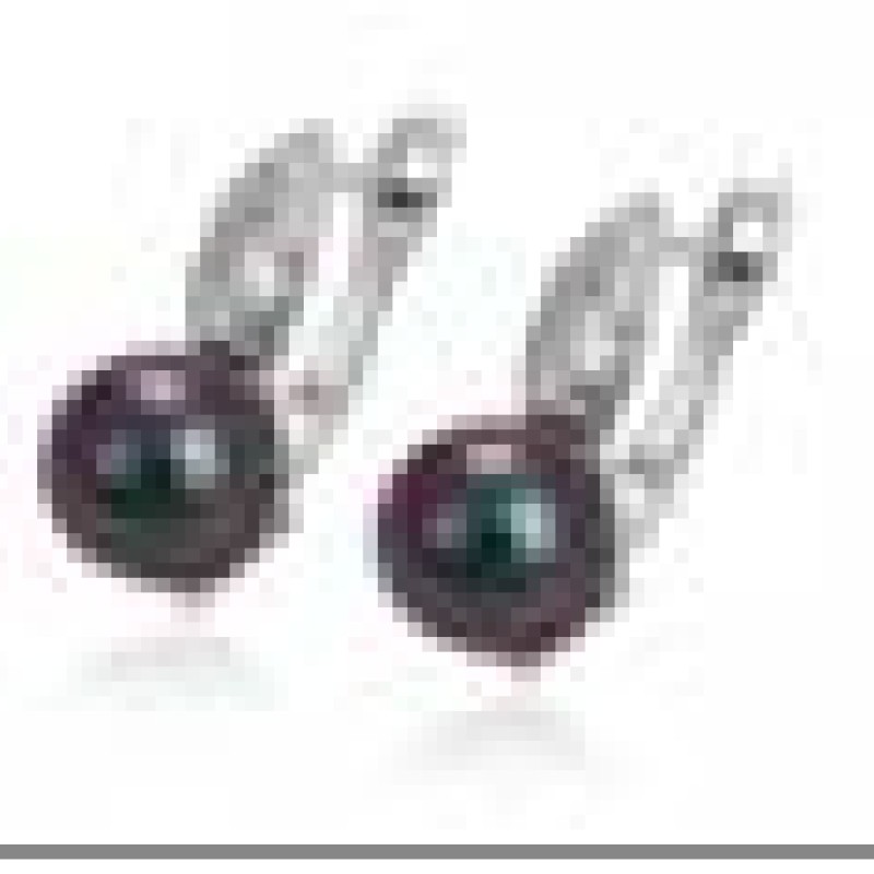 Auskari ar rodija pārklājumu