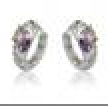 Auskari ar rodija pārklājumu