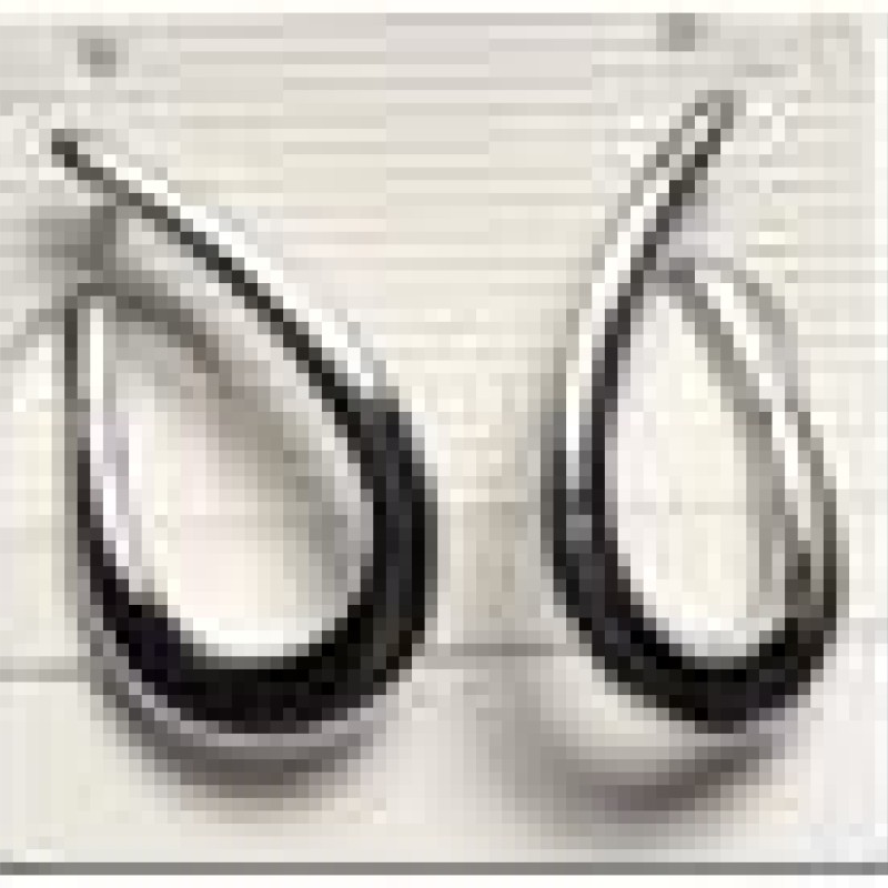 Auskari ar rodija pārklājumu