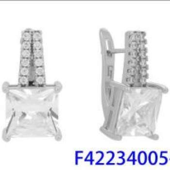 Auskari ar rodija pārklājumu