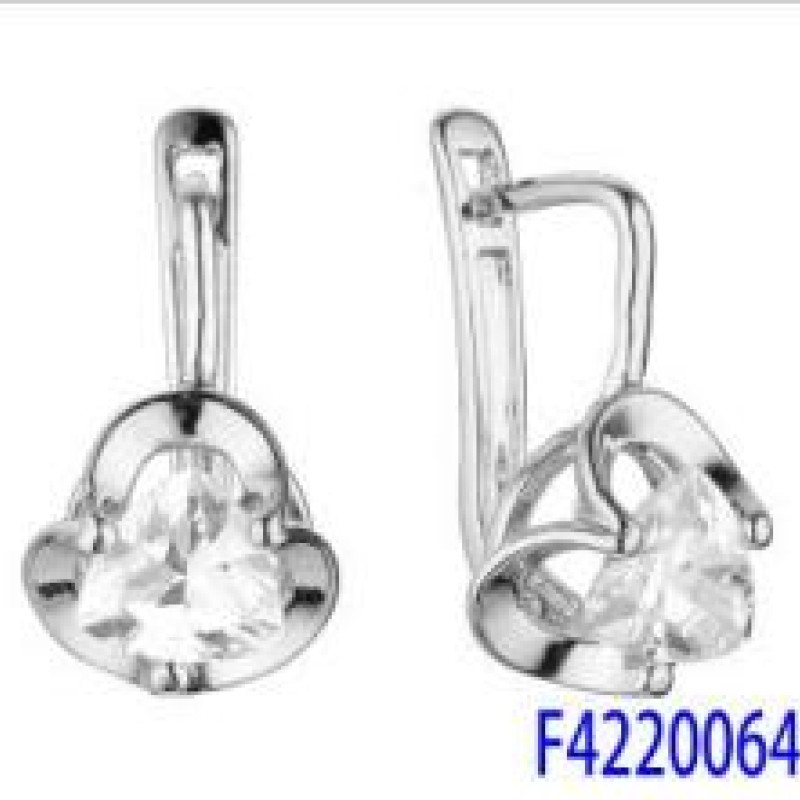 Auskari ar rodija pārklājumu