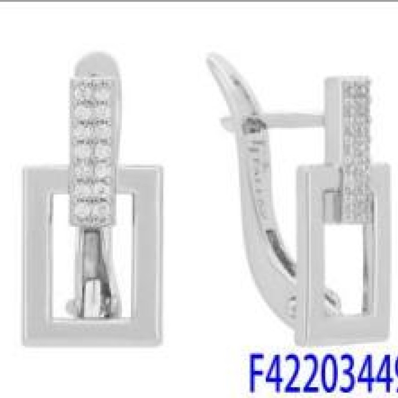 Auskari ar rodija pārklājumu