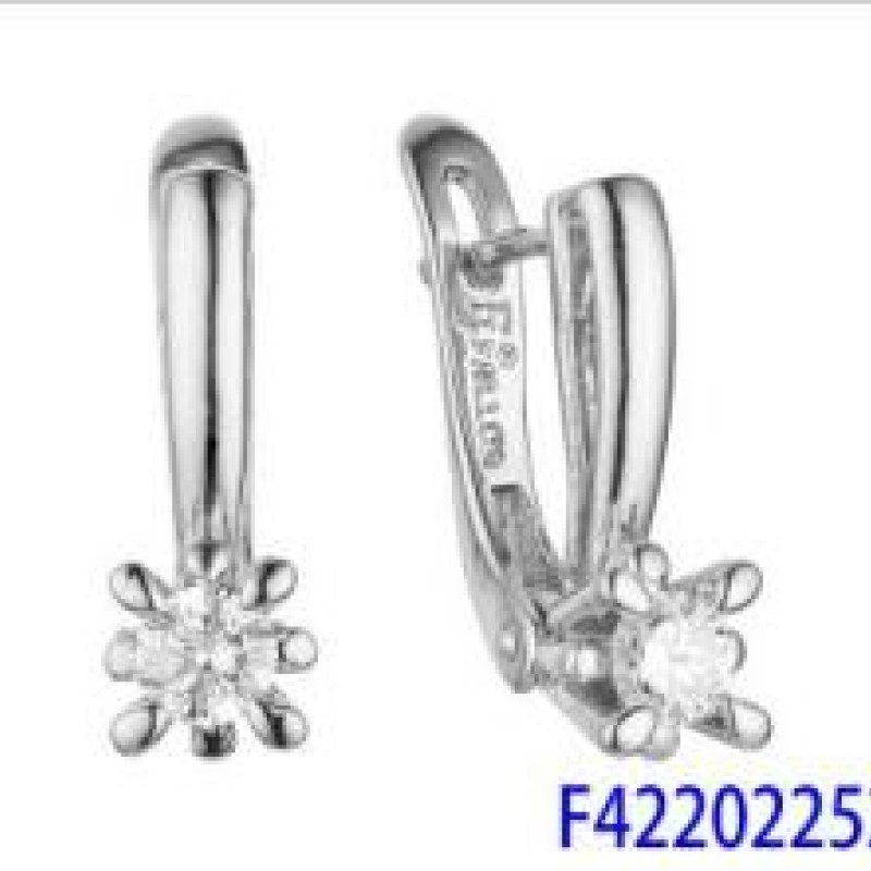 Auskari ar rodija pārklājumu