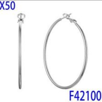 Auskari ar rodija pārklājumu