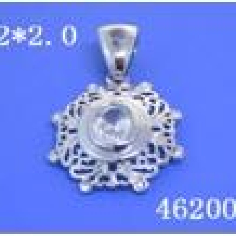 Kulons ar rodija pārklājumu