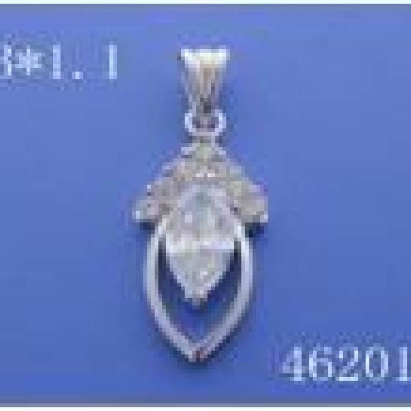 Kulons ar rodija pārklājumu