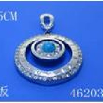 Kulons ar rodija pārklājumu