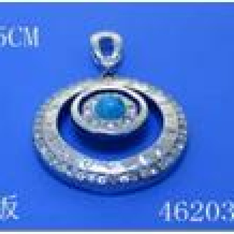 Kulons ar rodija pārklājumu