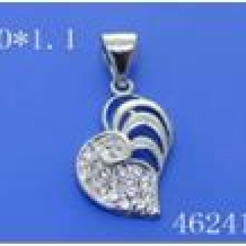 Kulons ar rodija pārklājumu