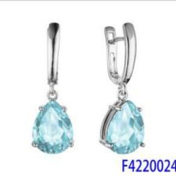 Auskari ar rodija pārklājumu