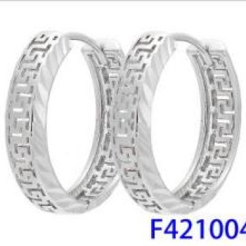 Auskari ar rodija pārklājumu