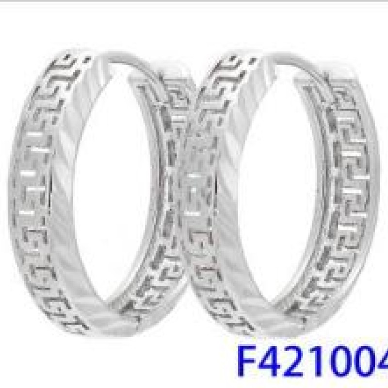 Auskari ar rodija pārklājumu