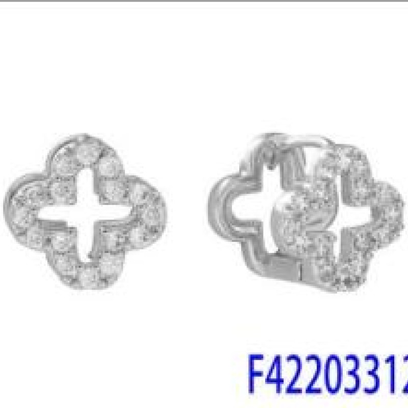 Auskari ar rodija pārklājumu