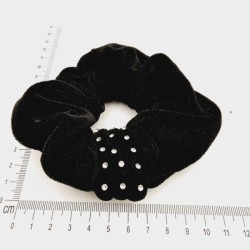 Matu gumija 11cm velūra ar strazām plata