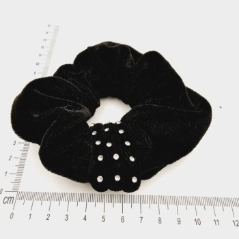 Matu gumija 11cm velūra ar strazām plata