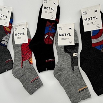 Zeķes zēniem MOTYL (1 pāris)