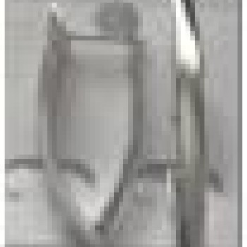 Auskari ar rodija pārklājumu