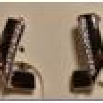 Auskari ar rodija pārklājumu