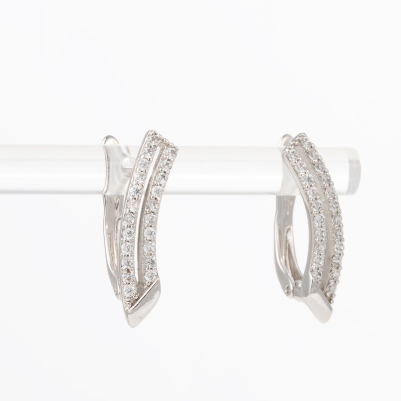 Auskari ar rodija pārklājumu