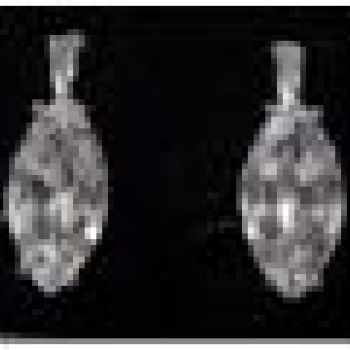 Auskari ar rodija pārklājumu