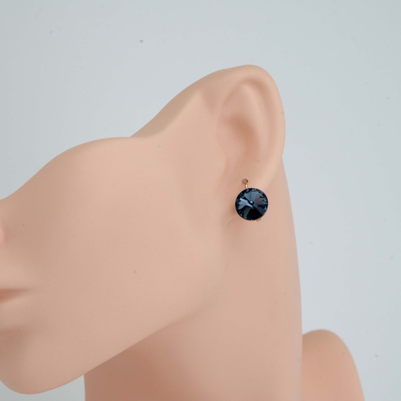 SWAROWSKI auskari apzeltīti