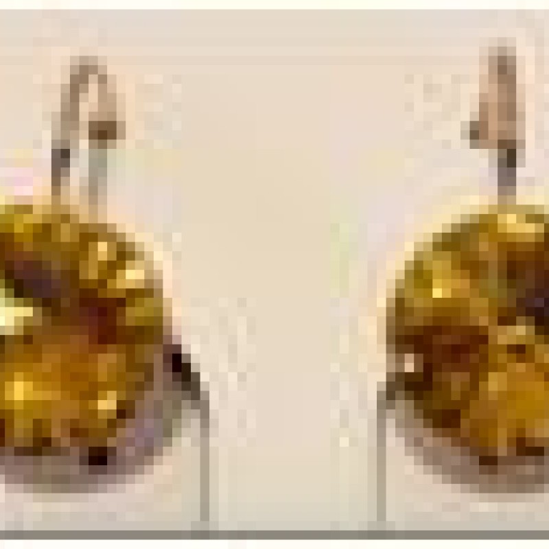 SWAROWSKI auskari apzeltīti