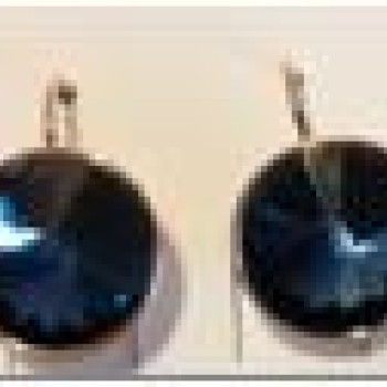 SWAROWSKI auskari apzeltīti