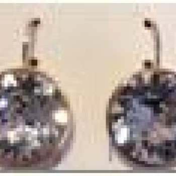 SWAROWSKI auskari apzeltīti